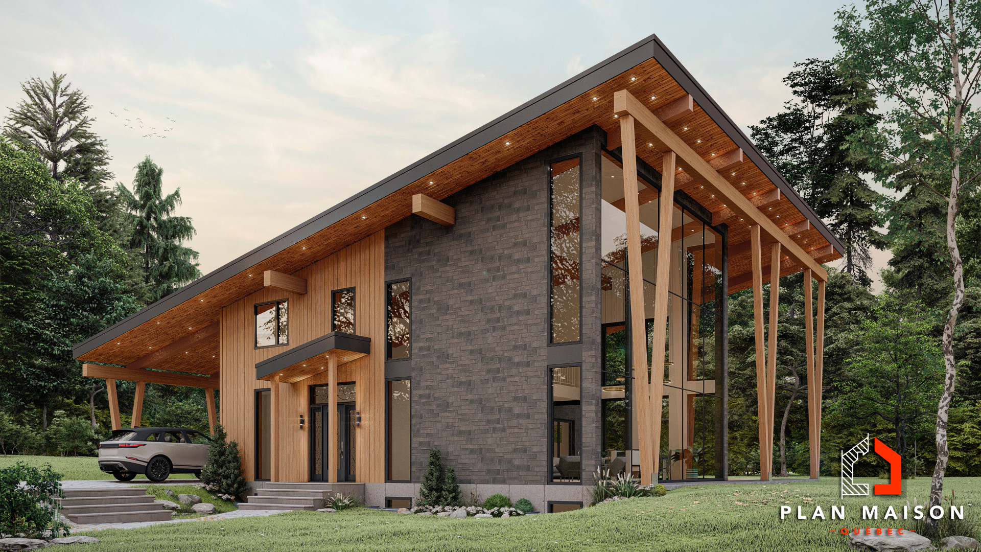 New design house Plan Maison Québec